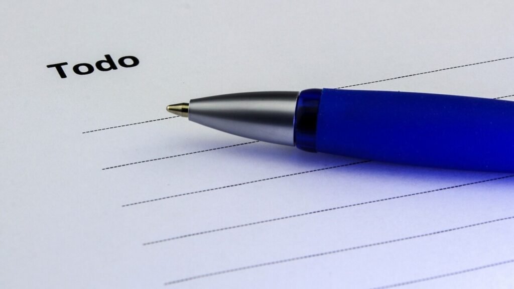 To-do-Liste zum Ausdrucken – kostenlos als PDF
